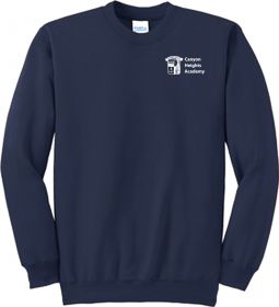 Youth/Adult Crewneck Sweatshirt, Navy